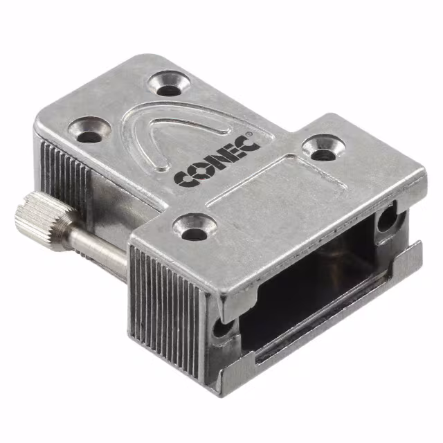 600X51209X Conec  Capots de connecteurs D-Sub en forme de D